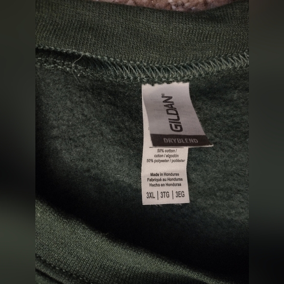 Gildan Green Bay Packers Green Crewneck Sweater 3XL - Picture 5 of 9